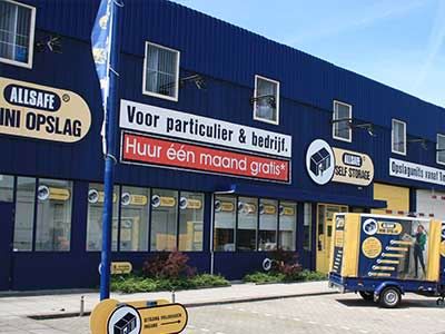 Afhaalpunt ALLSAFE Mini Opslag Amsterdam Zuid